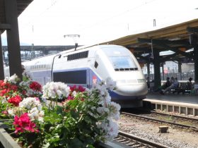 Freiburgs schnellster Zug: unser TGV nach Paris