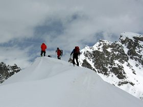 Oster-Skitour in Georgien