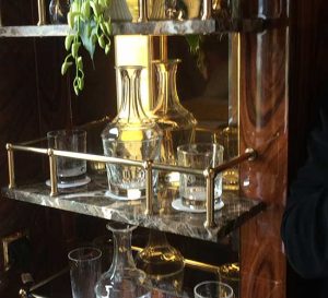 11Minibar im Deluxe-Abteil vom Venice-Simplon-Orient-Express