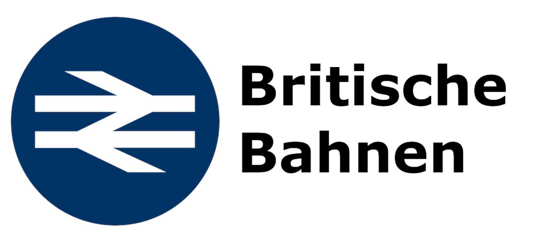 Logo von britischen Bahnen