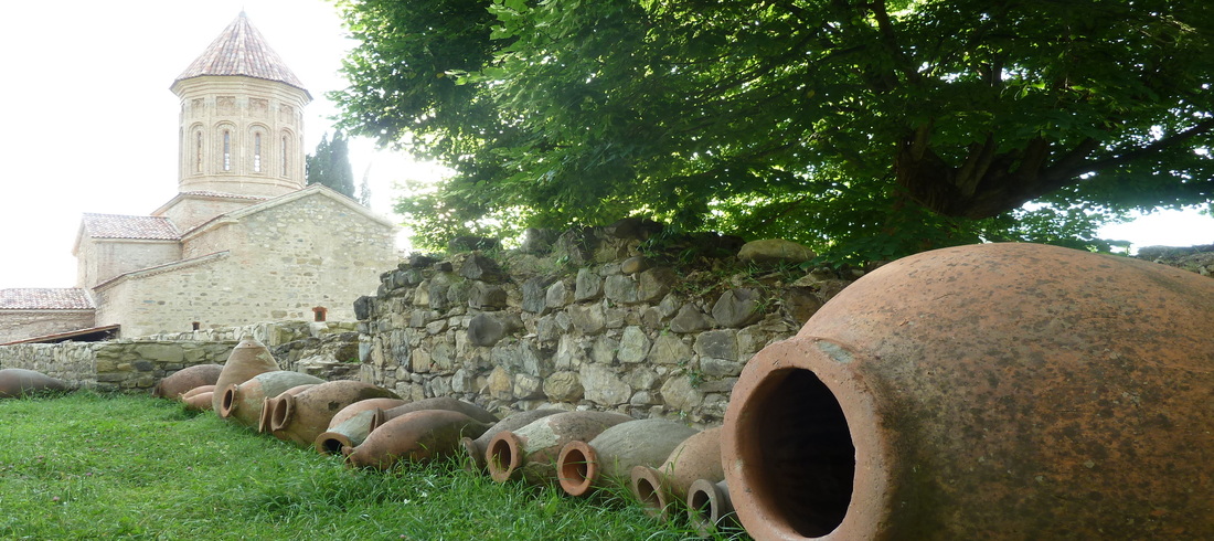 kachetien. Weinamphore